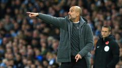 Guardiola admitted his side were not at their best in the first half