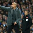 Guardiola admitted his side were not at their best in the first half