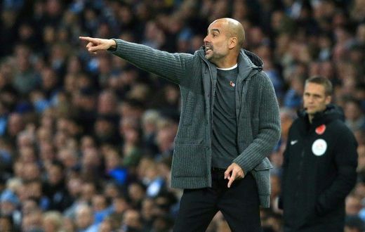Guardiola admitted his side were not at their best in the first half