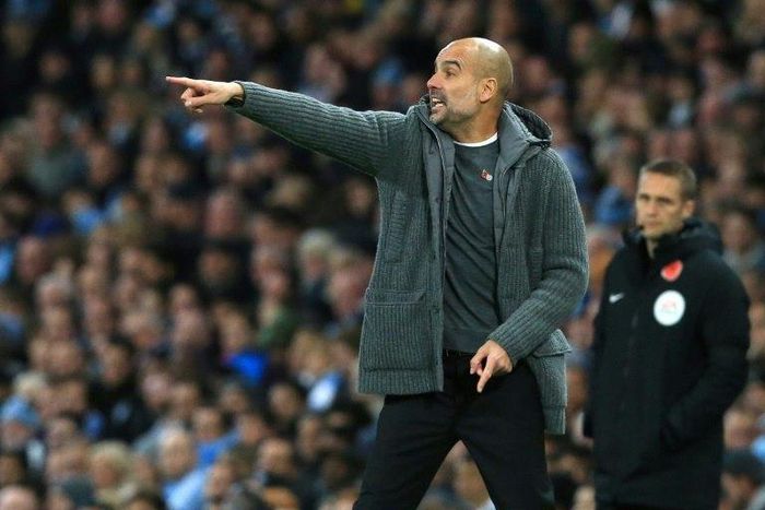 Guardiola admitted his side were not at their best in the first half