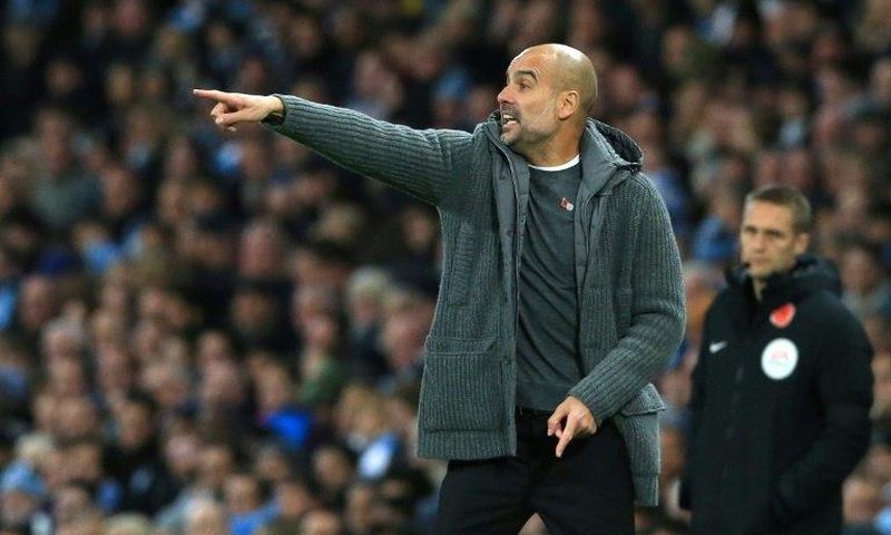 Guardiola admitted his side were not at their best in the first half