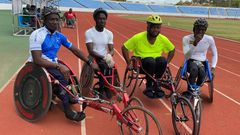 File photo: Samson Deen and Ghana Paralympic team