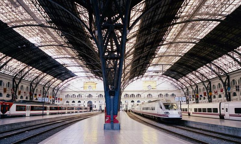 Train station in Barcelona, Spain [Getty]