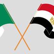 Egypt's and Nigeria's flag