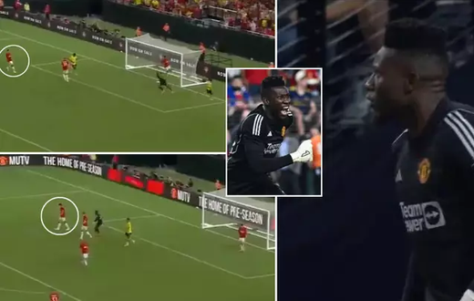 Andre Onana explains furious rant at Harry Maguire