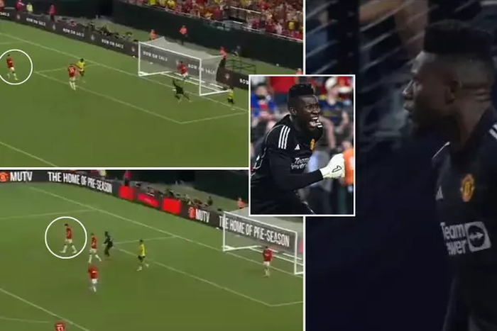 Andre Onana explains furious rant at Harry Maguire