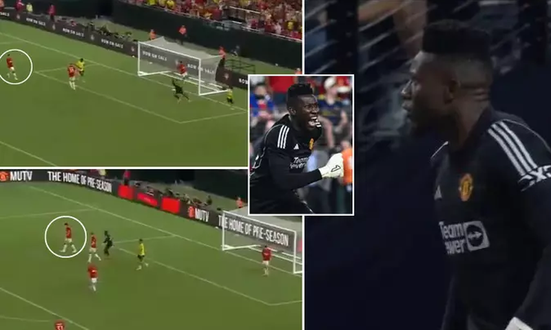 Andre Onana explains furious rant at Harry Maguire