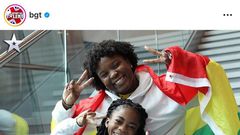Afronita, Abigail representing Ghana on BGT