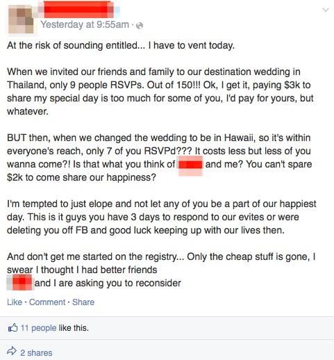 17 of the most ridiculous viral wedding stories of 2018