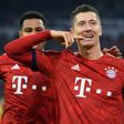 Robert Lewandowski bagged two goals on Wednesday night to leave Bayern Munich on the verge of the Champions League's last 16 after their 2-0 home win over Greek side AEK.