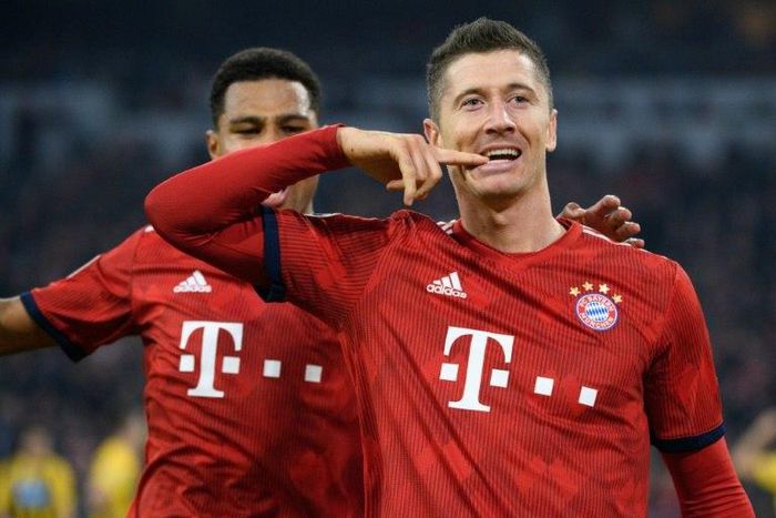 Robert Lewandowski bagged two goals on Wednesday night to leave Bayern Munich on the verge of the Champions League's last 16 after their 2-0 home win over Greek side AEK.