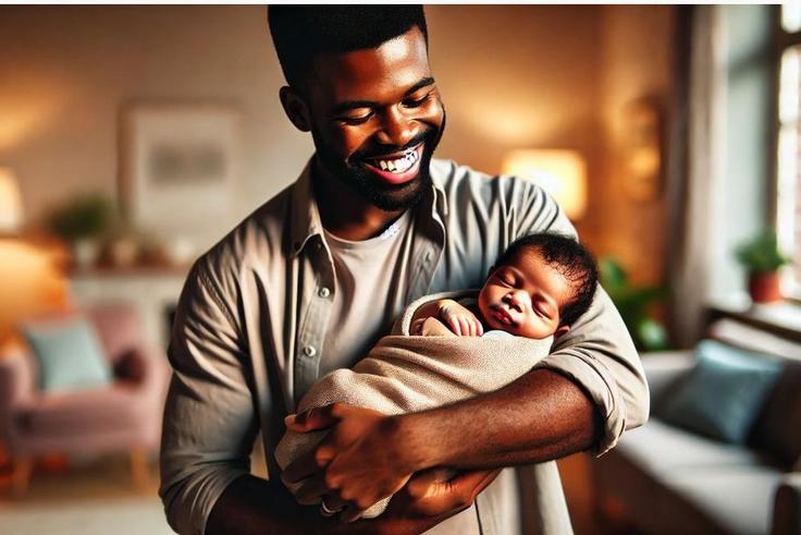 Happy father