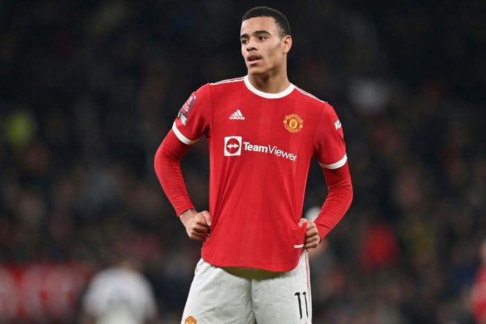 Suspended from training or playing - Manchester United striker Mason Greenwood.