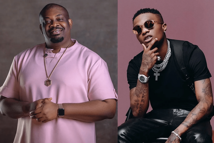 Don Jazzy and Wizkid (GhGossip)