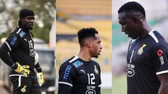Goalkeeper Black Stars. – Ati-Zigi, Ofori, Wollacott