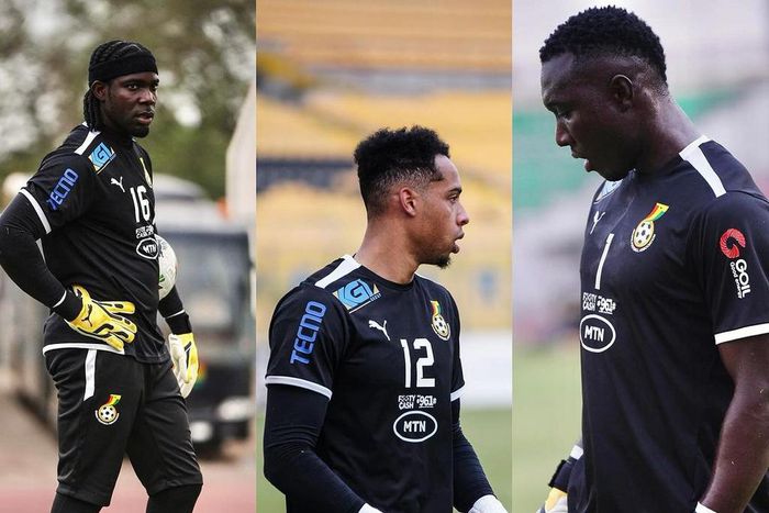 Goalkeeper Black Stars. – Ati-Zigi, Ofori, Wollacott