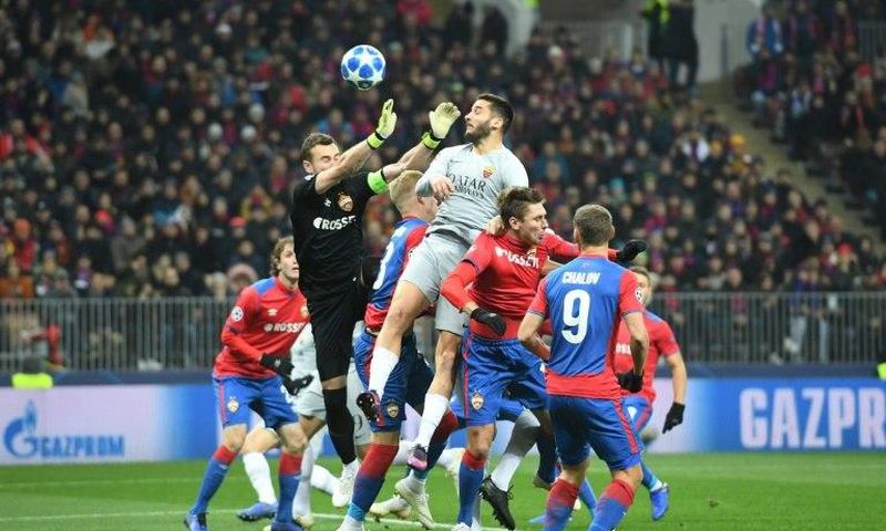 Kostas Manolas scored an early opener with a header