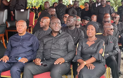 Theresa Kuffuor funeral ongoing in Kumasi