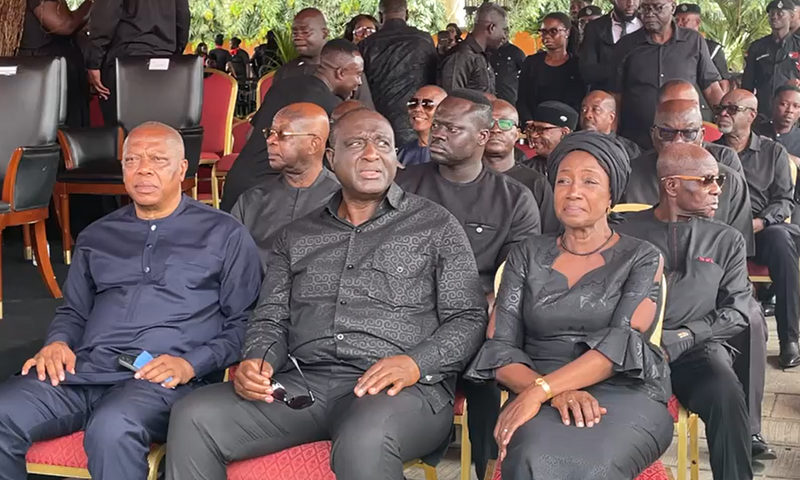 Theresa Kuffuor funeral ongoing in Kumasi