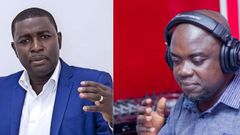 Mugabe Maase, show host on Power FM and Kwabena Bobie Ansah, show host on Accra FM