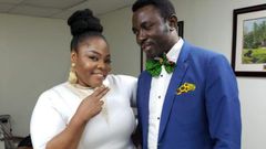 Celestine Donkor and husband