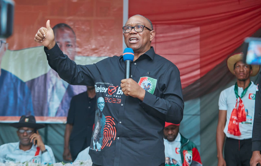 Labour Party Presidential candidate, Peter Obi. [Twitter:@PeterObi]