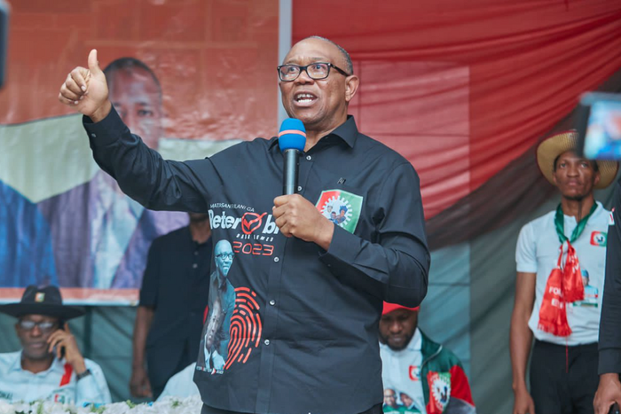 Labour Party Presidential candidate, Peter Obi. [Twitter:@PeterObi]