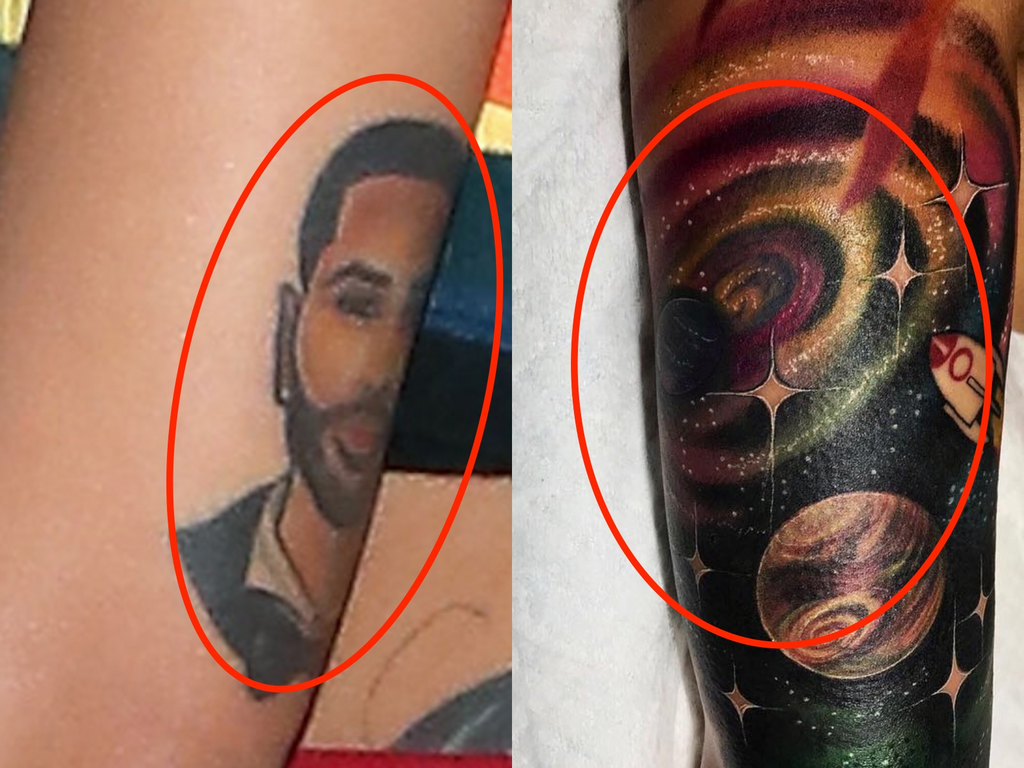 18 celebrities who had to cover up regrettable tattoos