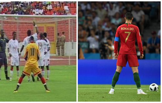 Dong Bortey: Ronaldo is a kid, compare my free-kicks to Beckham, Juninho