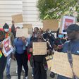 Scores of Ghanaians beseech the Ghana High Commission in London in protest of bad governance and crippling economic challenges.