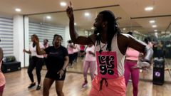 Maestro Milord and some of his students.