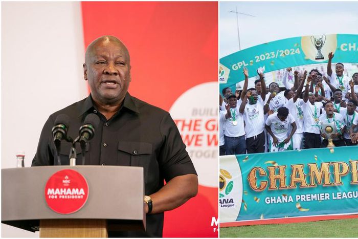John Mahama: NDC government will pay stipends to Ghana Premier League players