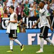 Mesut Ozil (L) took to Instagram to thank his former Germany team-mate defender Jerome Boateng (R) for publically supporting him in the wake of the Arsenal midfielder's controversial retirement from international football.