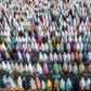 Indonesian Muslims celebrated Eid Al-Fitr on Parangkusumo Beach on April 21.