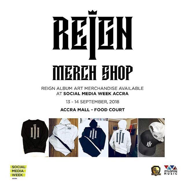 Shatta Wale launches Reign album merchandise at Social Media Week Accra 