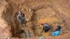 Dozens of gold miners trapped in pit collapse after heavy rainfall