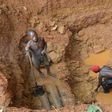 Dozens of gold miners trapped in pit collapse after heavy rainfall