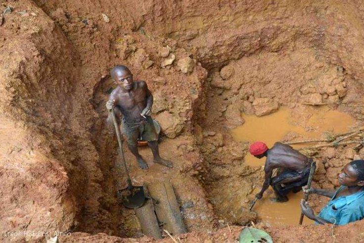 Dozens of gold miners trapped in pit collapse after heavy rainfall