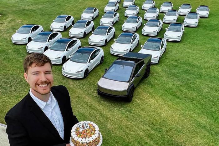 MrBeast buys 26 Tesla cars to give away as 26th birthday gift; here's how to win