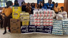 Flora Cares brightens Dzorwulu Special School's day