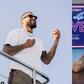 Kevin-Prince Boateng preaches to Rio Ferdinand after getting baptized