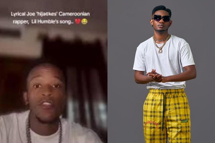 Cameroonian rapper Lil Humble and LJ