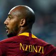 World Cup winner Steven Nzonzi scored his first goal for Roma.