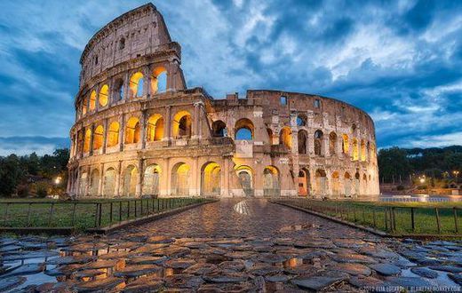 The Colosseum of Ancient Rome [Pinterest]