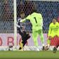 Lawrence Ati-Zigi misses the last minute equalizer.