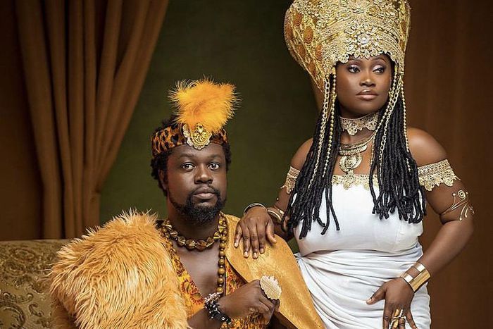 Eddie Nartey weds Cathie