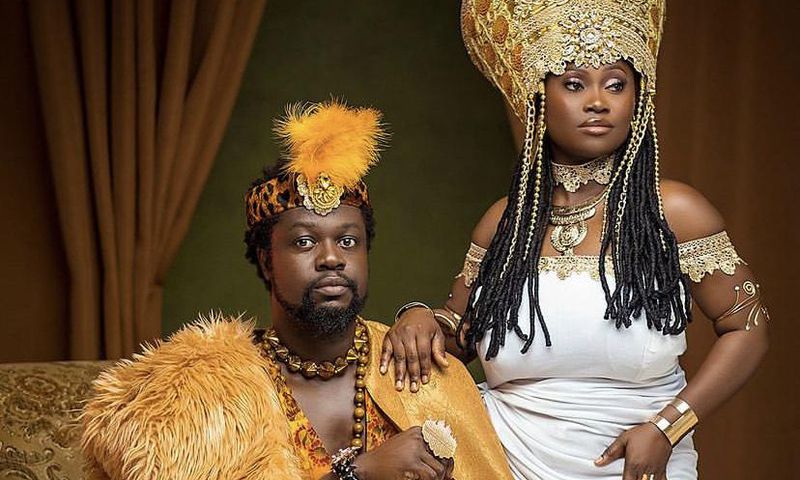 Eddie Nartey weds Cathie