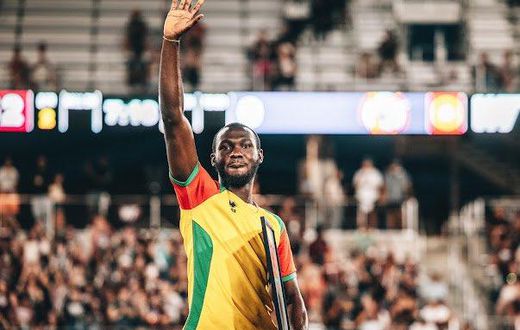 Benjamin Azamati is Ghana's national 100m record holder