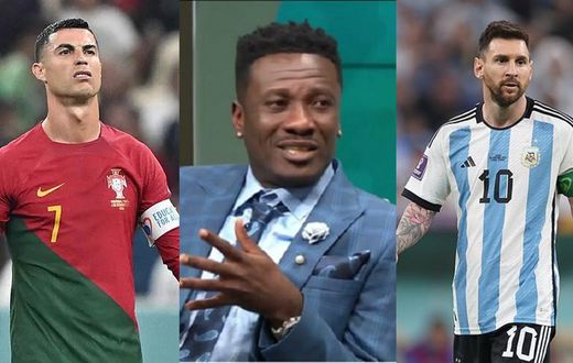 Asamoah Gyan: I’d rather have Messi in my team than Ronaldo