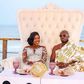 Newly married Victoria Lebene and Eugene Osafo-Nkansah